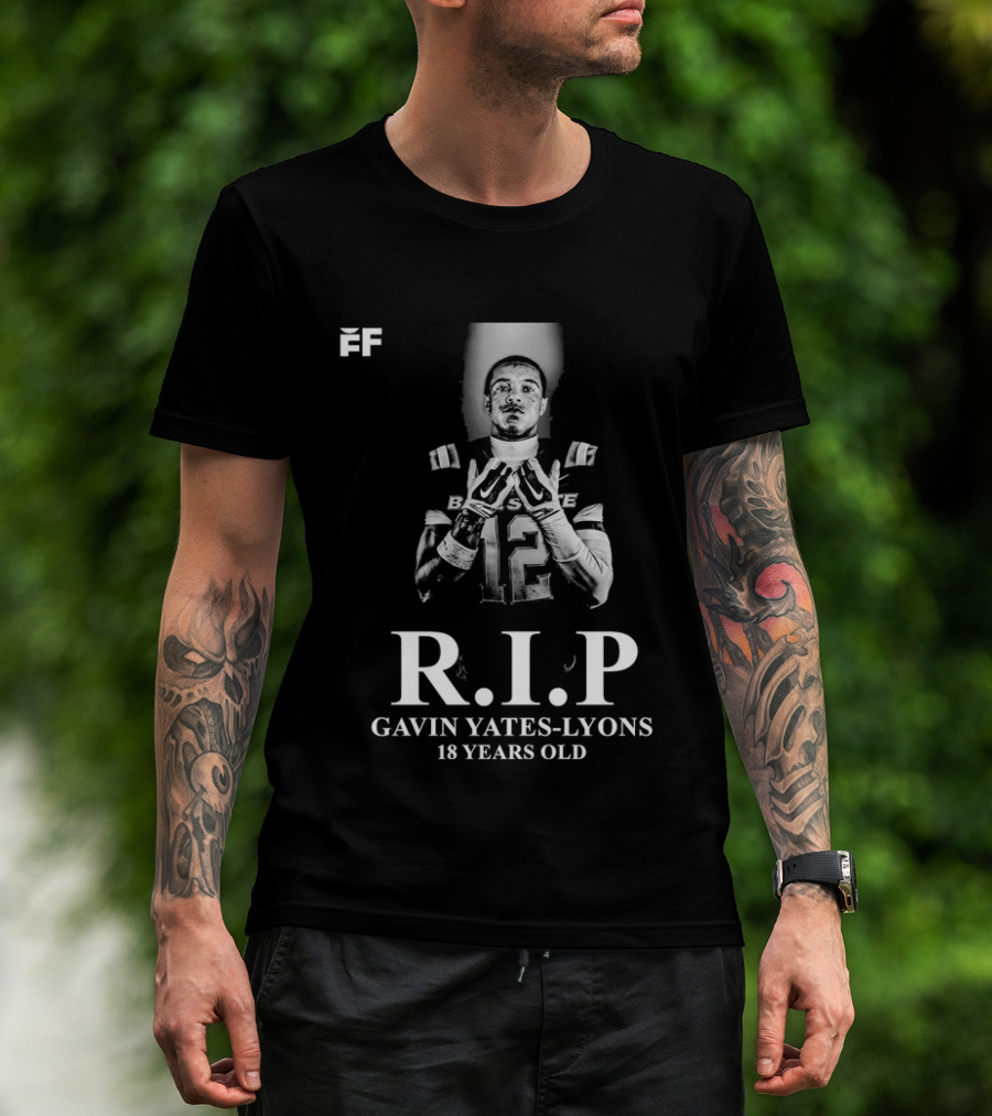 RIP Gavin Yates Lyons Eagles Tribute 18 Years Old T-Shirt