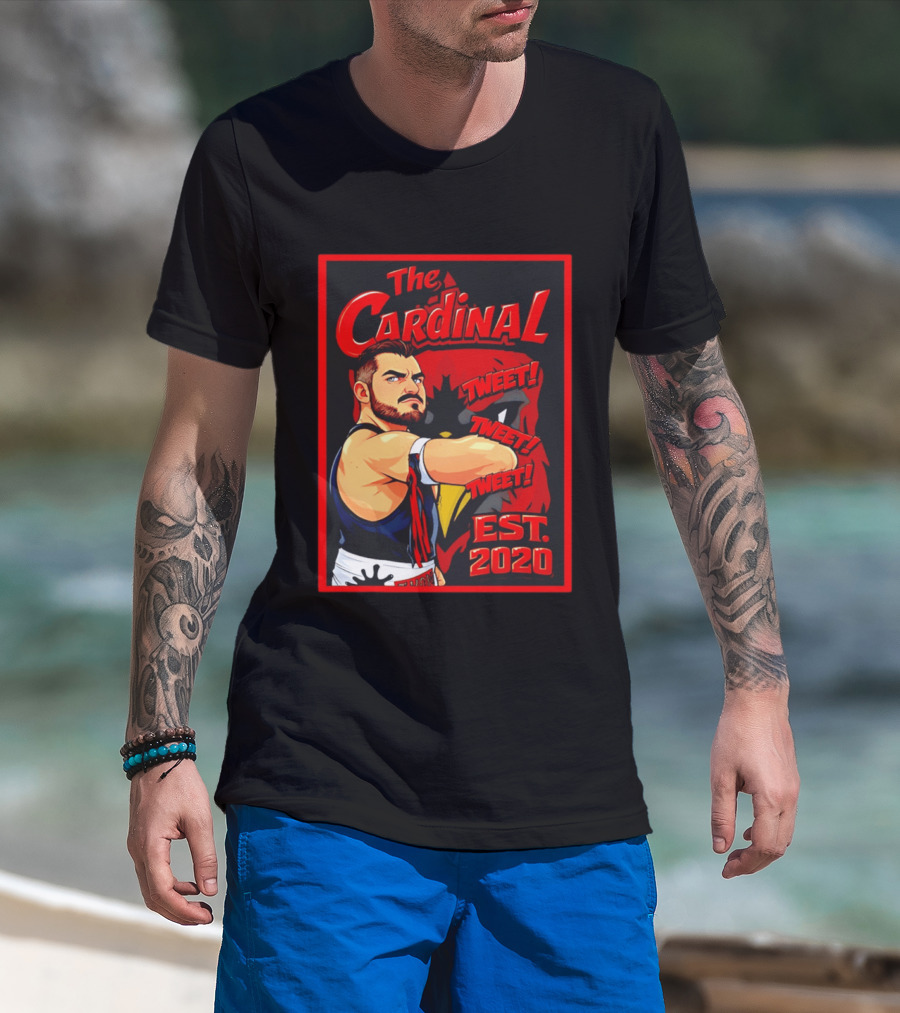 The Cardinal Tweet Tweet Tweet Est 2020 Wrestling T-Shirt
