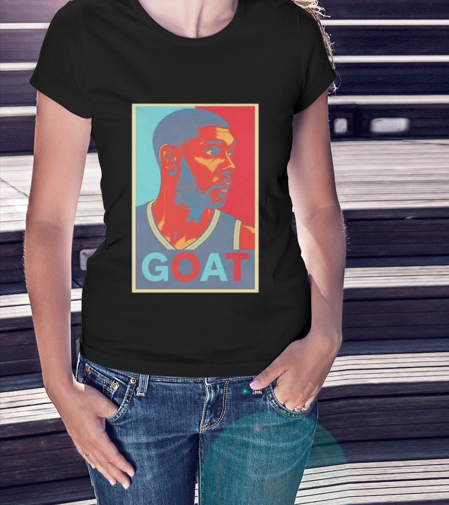 GOAT Tim Duncan San Antonio Spurs T-Shirt