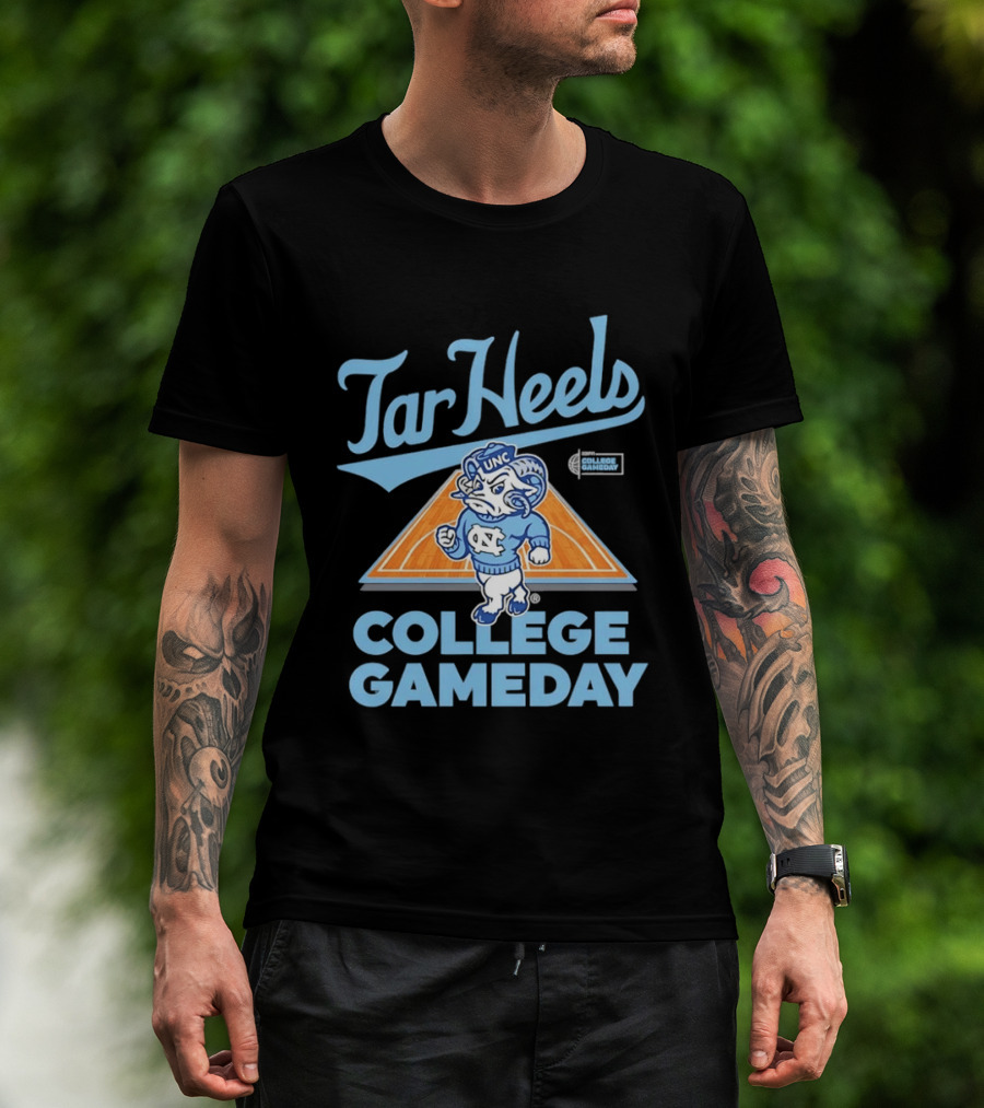 UNC Tar Heels College Gameday Basketball Rams T-Shirt