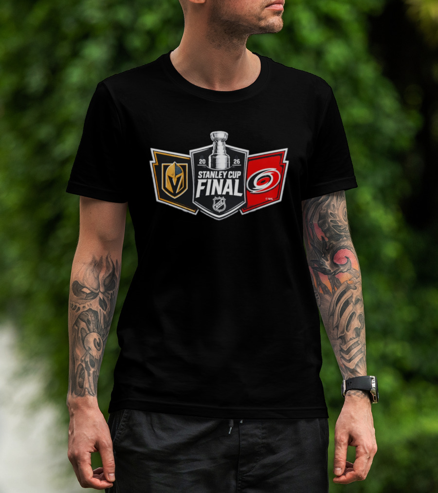 Stanley Cup Final 2026 Vegas Golden Knights Vs Carolina Hurricanes NHL T-Shirt