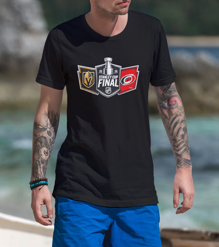 Stanley Cup Final 2026 Vegas Golden Knights Vs Carolina Hurricanes NHL T-Shirt