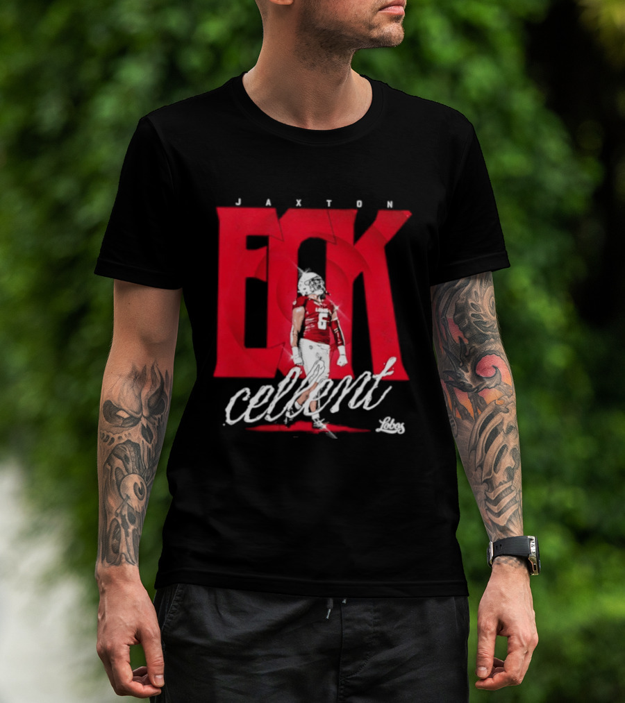 Eck Cellemt New Mexico Football Jaxton T-Shirt