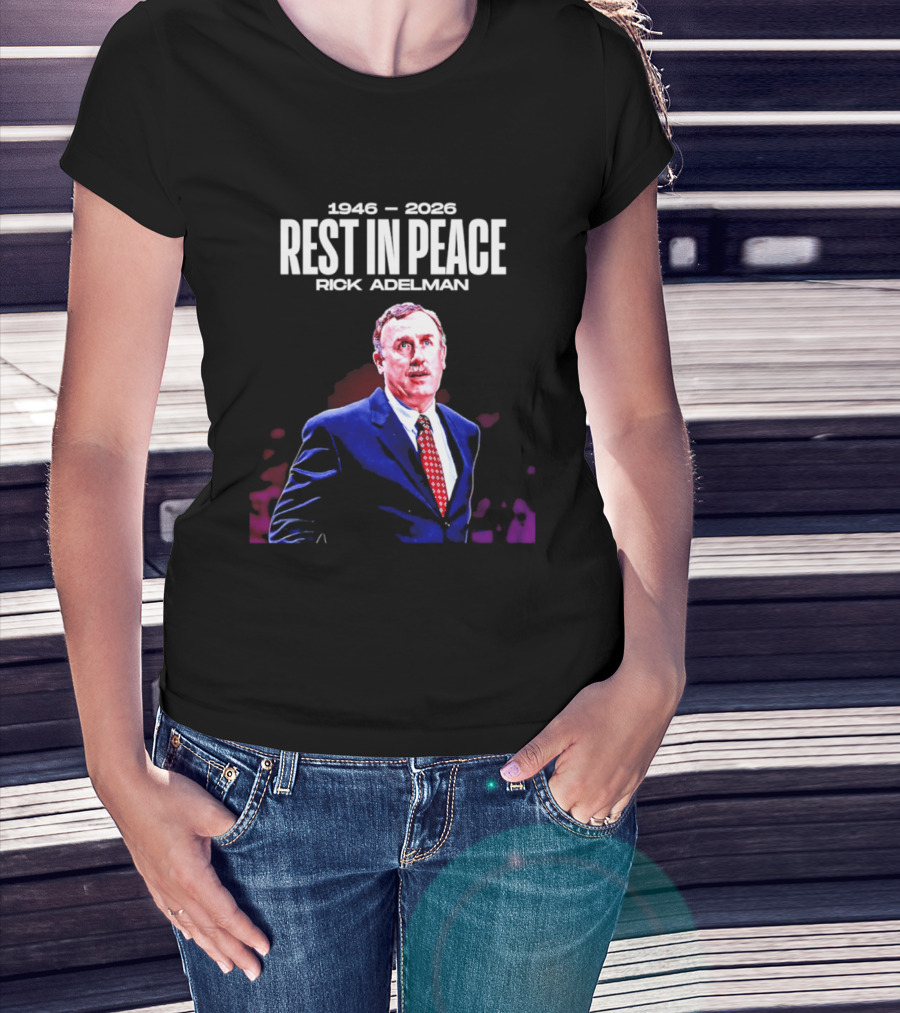 1946 2026 Rest In Peace Rick Adelman T-Shirt