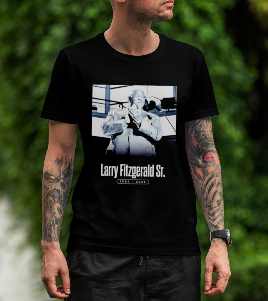 Larry Fitzgerald Sr. 1954 2026 T-Shirt