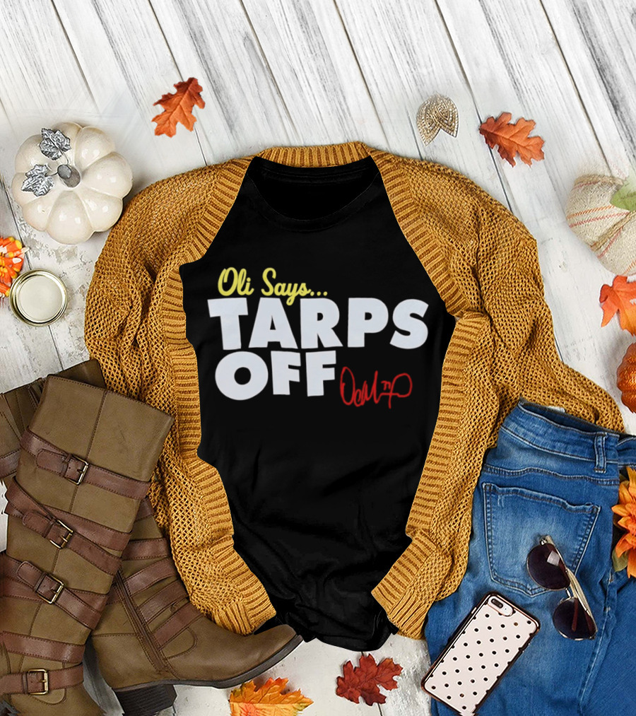 Odell Beckham Jr National Football League Oli Says Tarps Off OVOXO T-Shirt