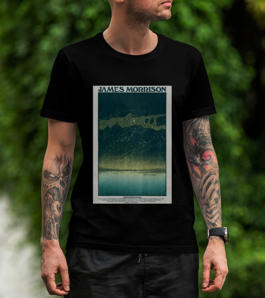 James Morrison Undiscovered Tour 2026 Retro Aesthetic T-Shirt