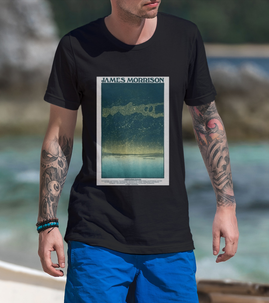 James Morrison Undiscovered Tour 2026 Retro Aesthetic T-Shirt
