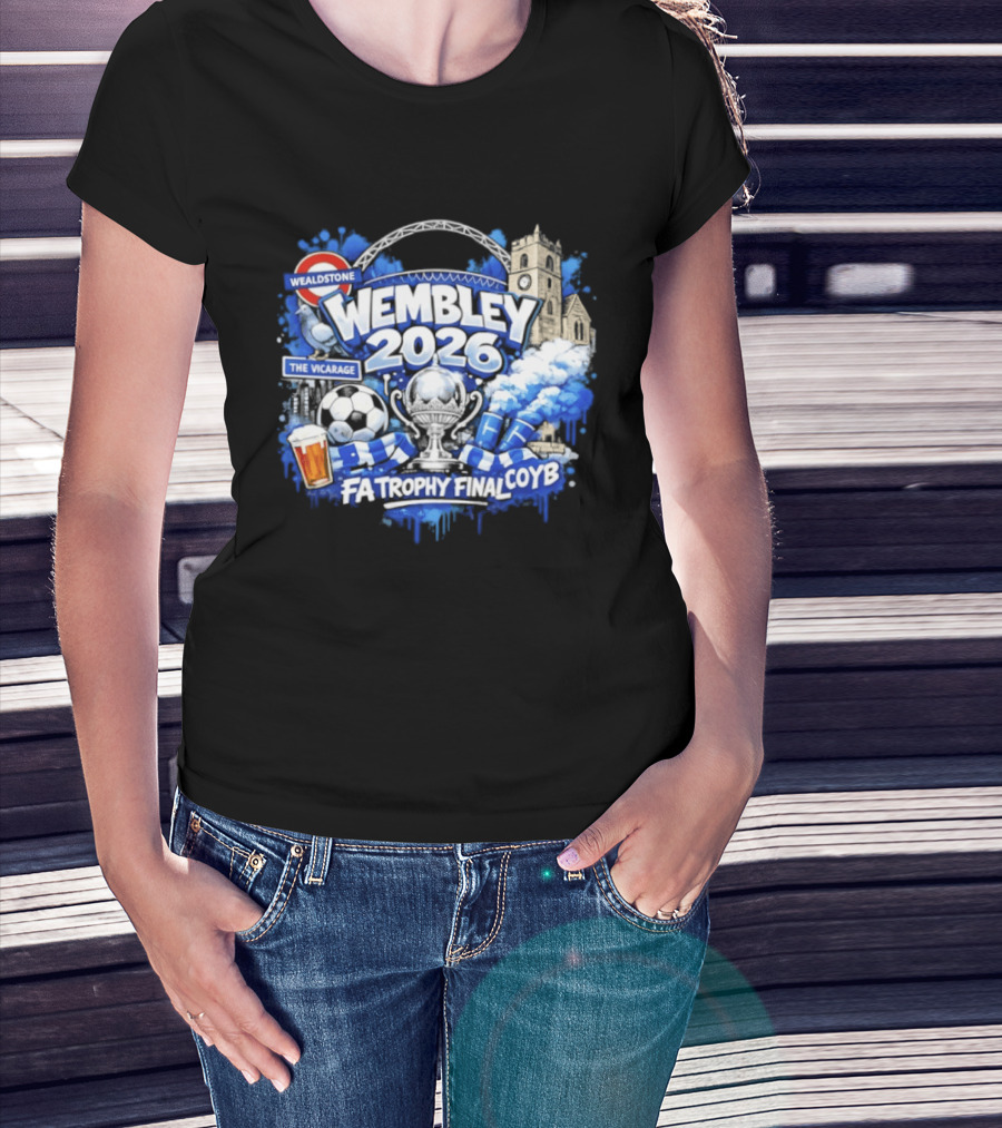 Wealdstone Wembley 2026 FA Trophy Final COYB The Vicarage T-Shirt
