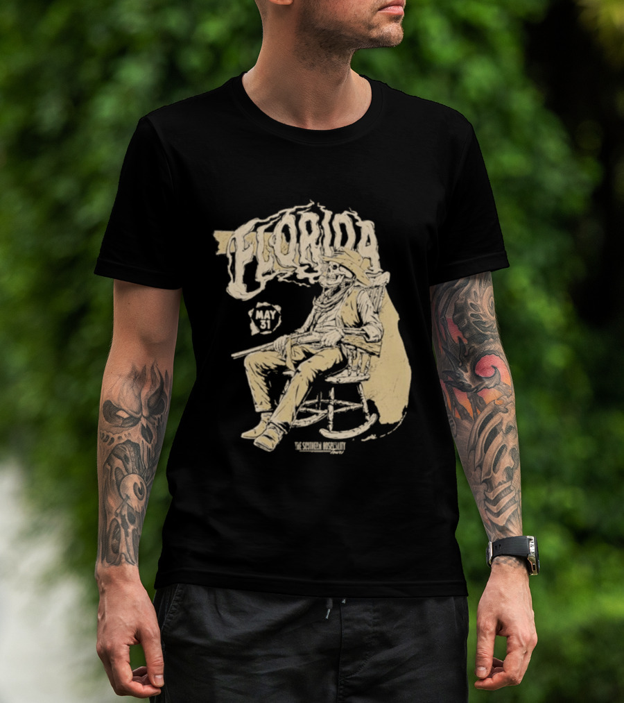 Florida Whiskey Myers May 31 2026 MIDFLORIDA Credit Union Amphitheatre Tampa T-Shirt