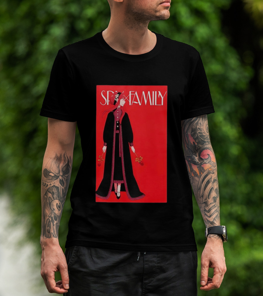 Spy X Family Yor Forger Red Roses T-Shirt