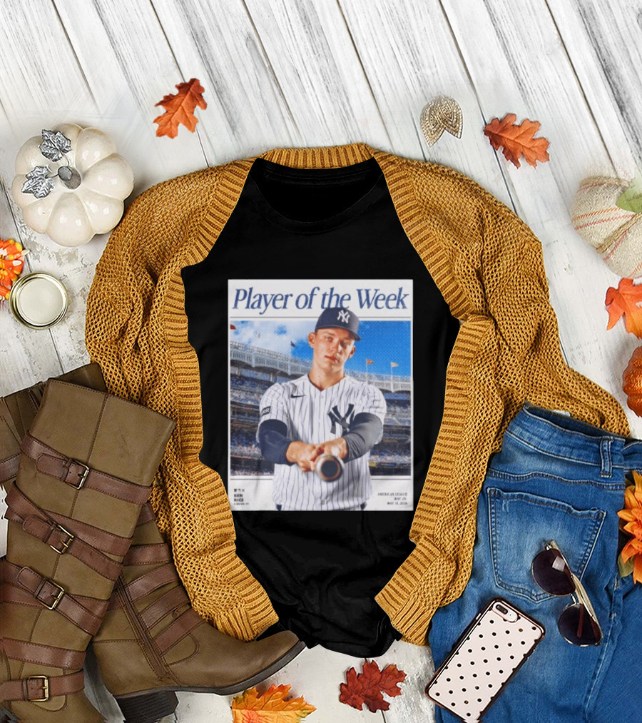 American League May 25 May 31 2026 Ben Rice Player of the Week Yankees T-Shirt