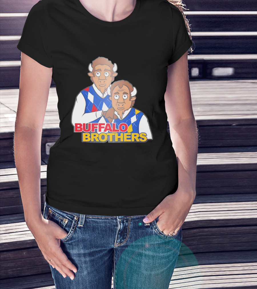 Buffalo Brothers Buffalo Bills Football 2026 Cartoon T-Shirt