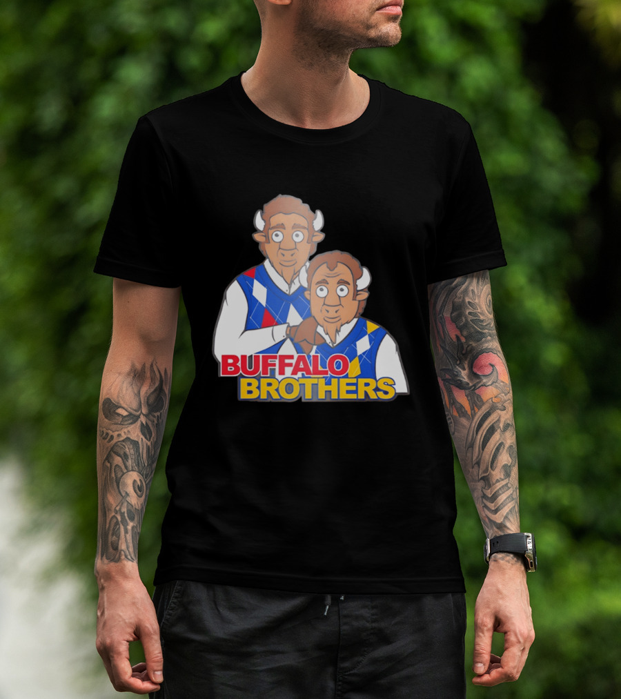 Buffalo Brothers Buffalo Bills Football 2026 Cartoon T-Shirt