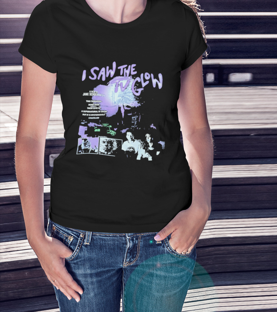 I Saw The TV Glow Two Teenagers Bond Over A Show Directed By Jane Schoenbrun T-Shirt