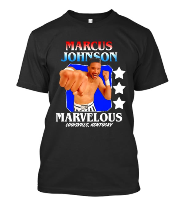 Marcus Johnson Marvelous Boxer Louisville Kentucky T-Shirt