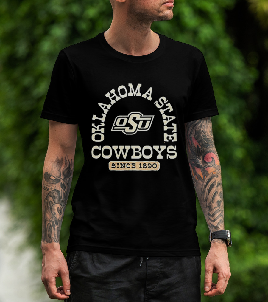 Oklahoma State Cowboys OSU Since 1890 T-Shirt