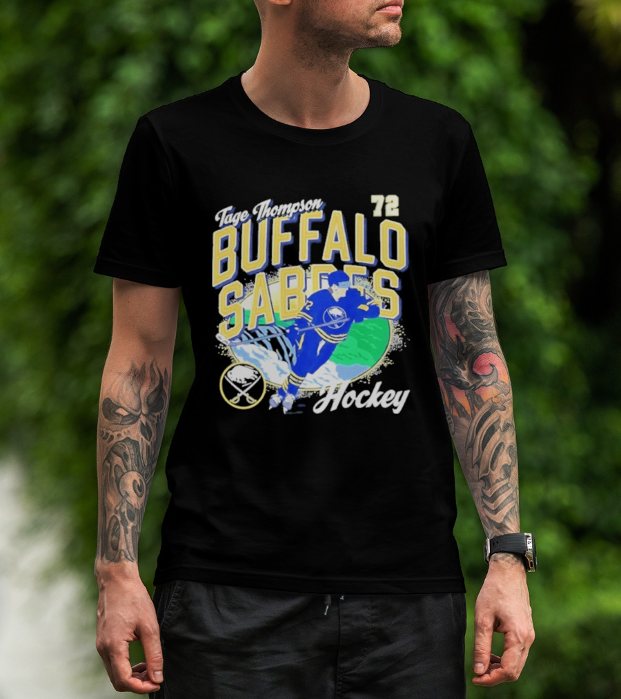 Tage Thompson 72 Buffalo Sabres Hockey NHL Team Player T-Shirt