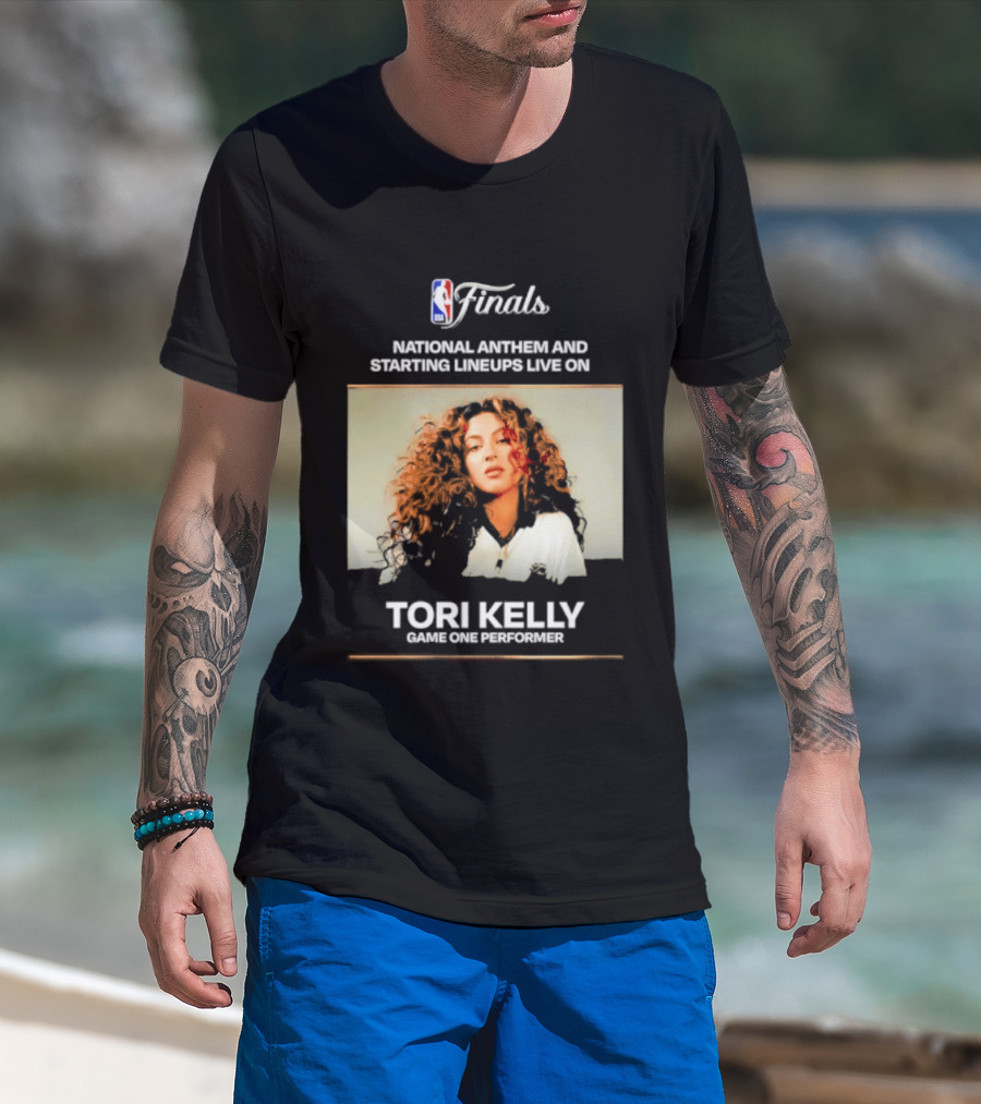 NBA Finals Tori Kelly Game One Performer National Anthem And Starting Lineups Live T-Shirt