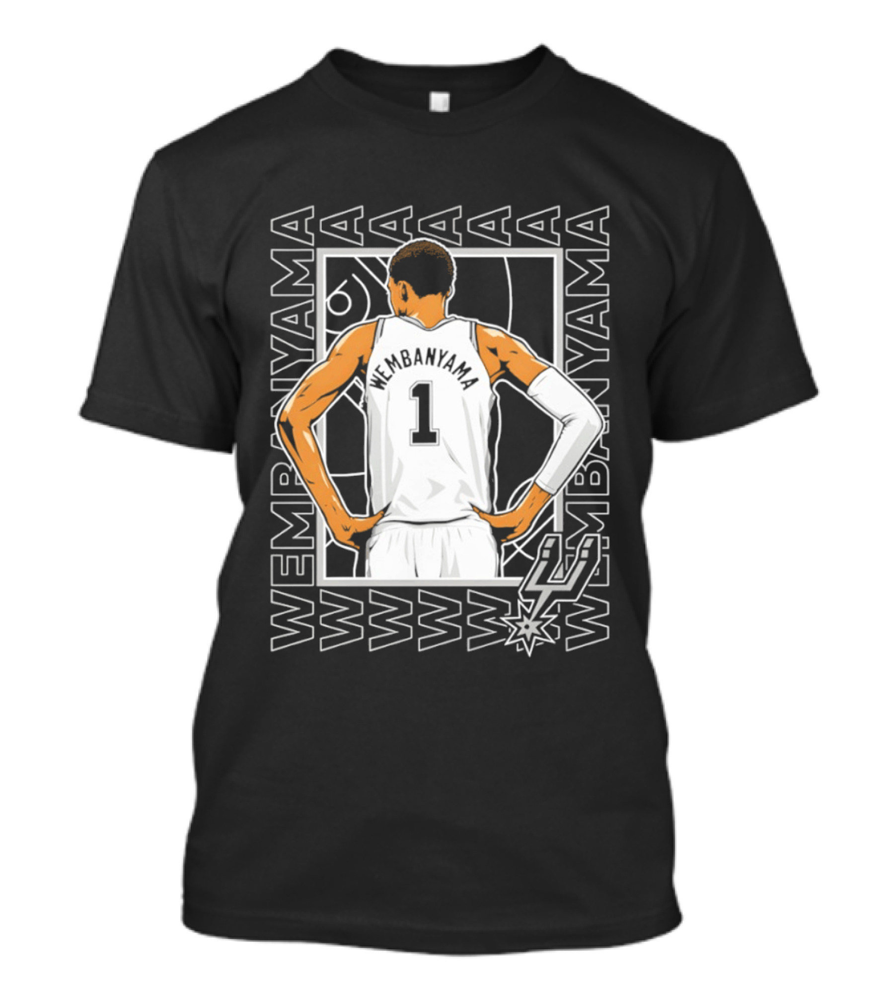 Victor Wembanyama San Antonio Spurs Number 1 NBA Basketball Player 2026 T-Shirt