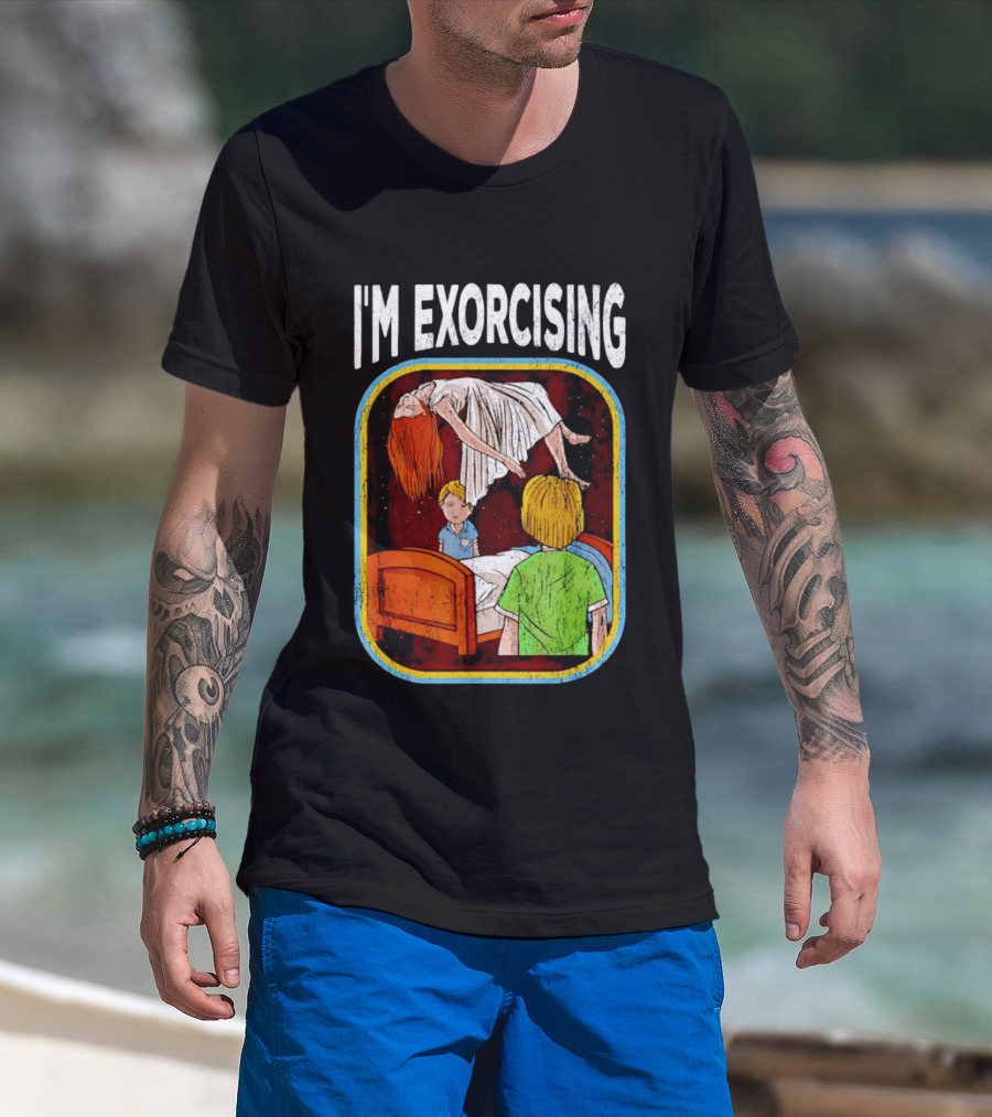 I'm Exorcising Jalen Brunson Karl Anthony Towns New York Knicks T-Shirt