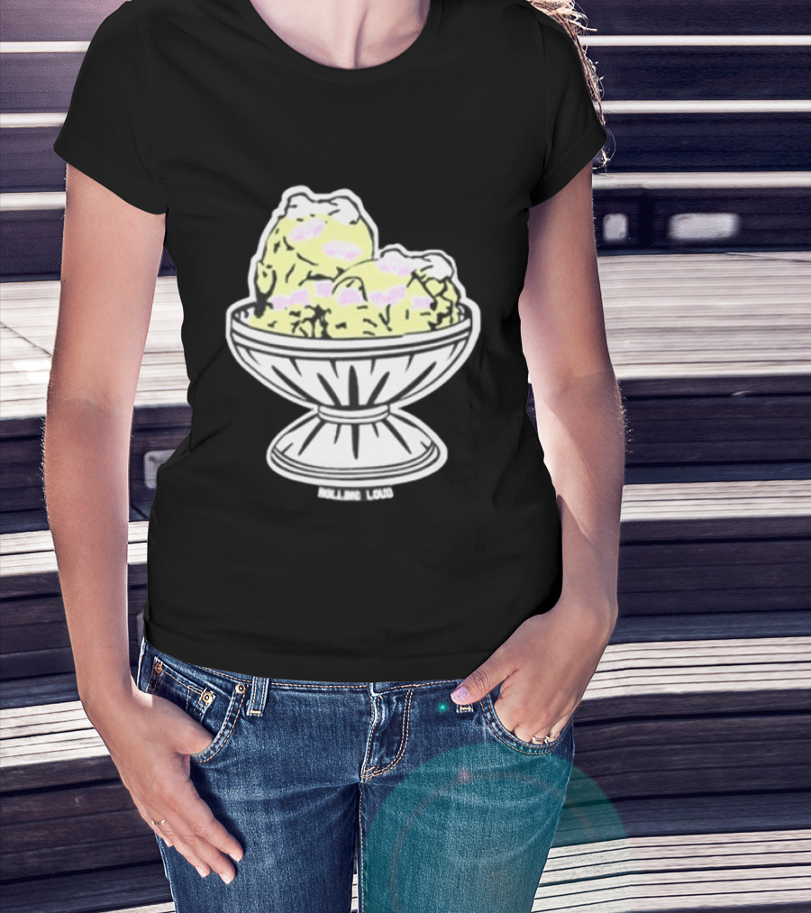 Rolling Loud Ice Cream Bowl Collaboration T-Shirt
