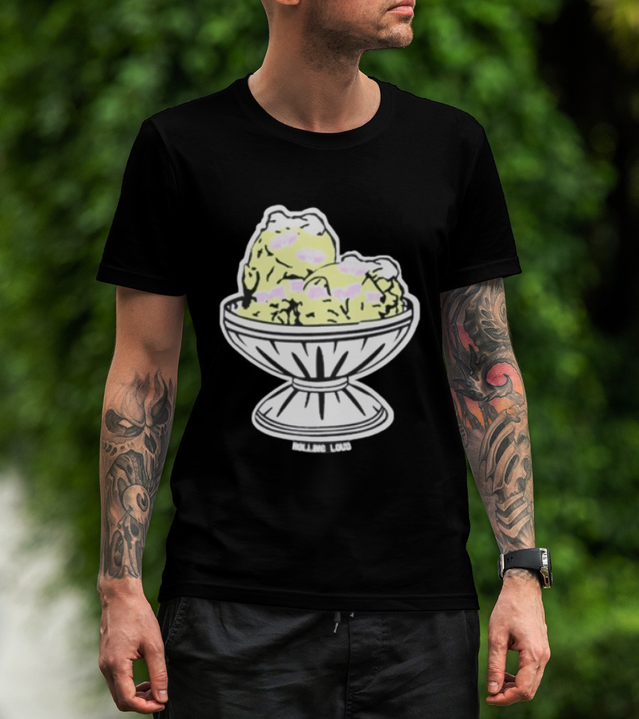 Rolling Loud Ice Cream Bowl Collaboration T-Shirt