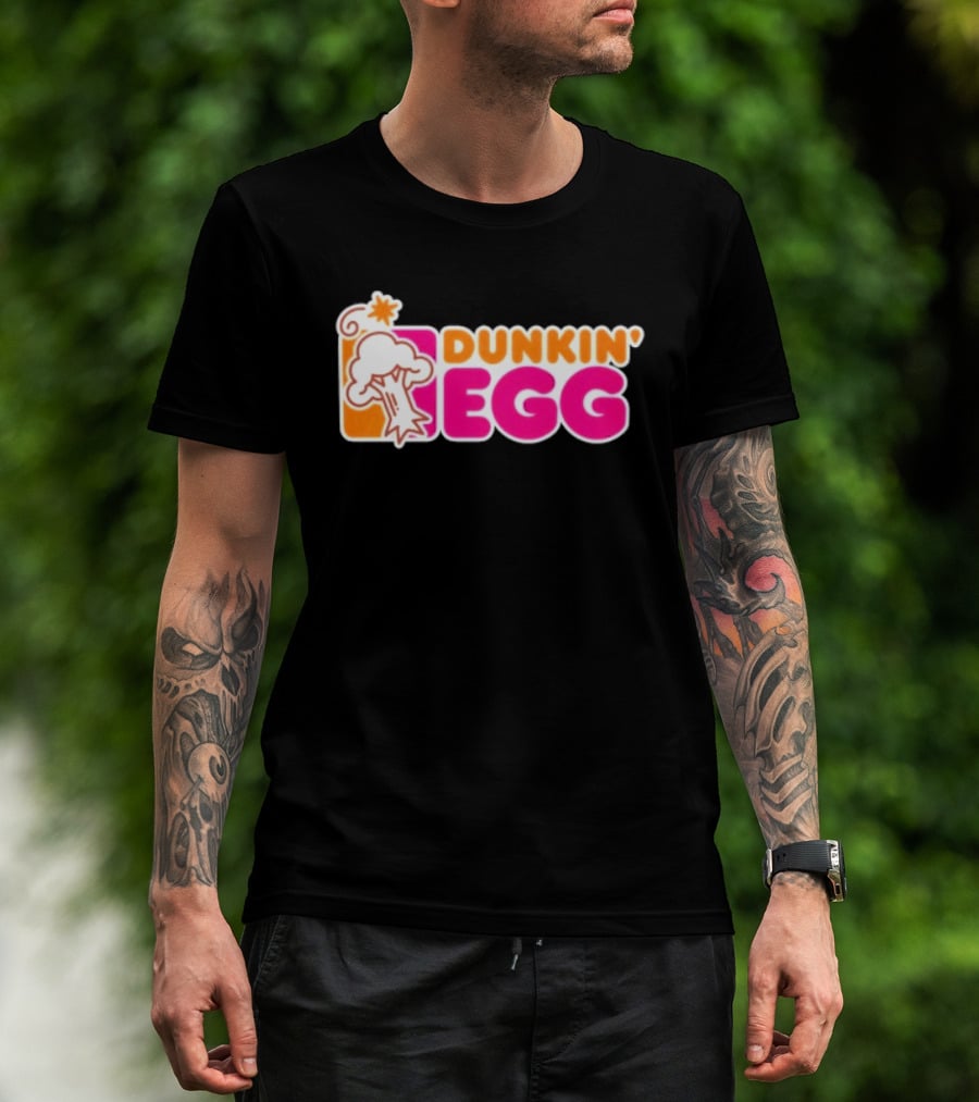 Dunkin' Egg Dunkin' Donuts Tree Explosion T-Shirt