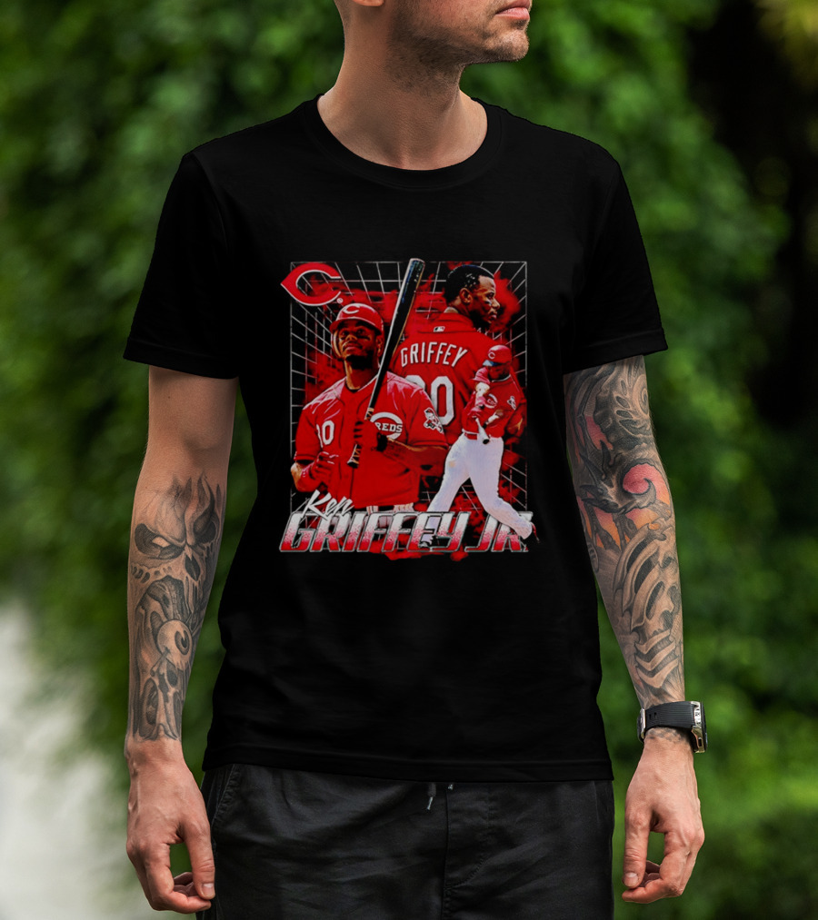 Ken Griffey Jr Cincinnati Reds Baseball Player 30 Reds Griffey T-Shirt