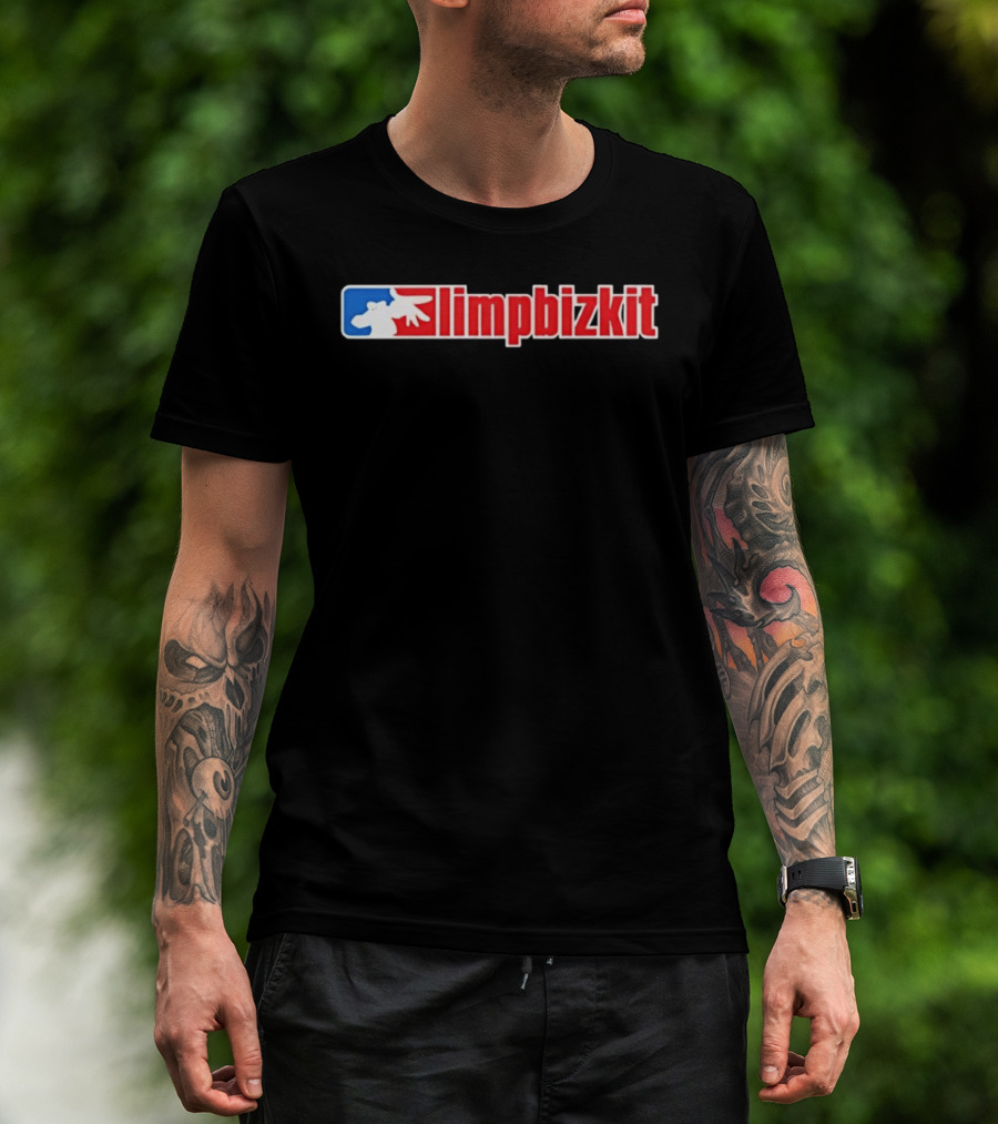 Limp Bizkit MLB Style Music Band Sports Fan T-Shirt