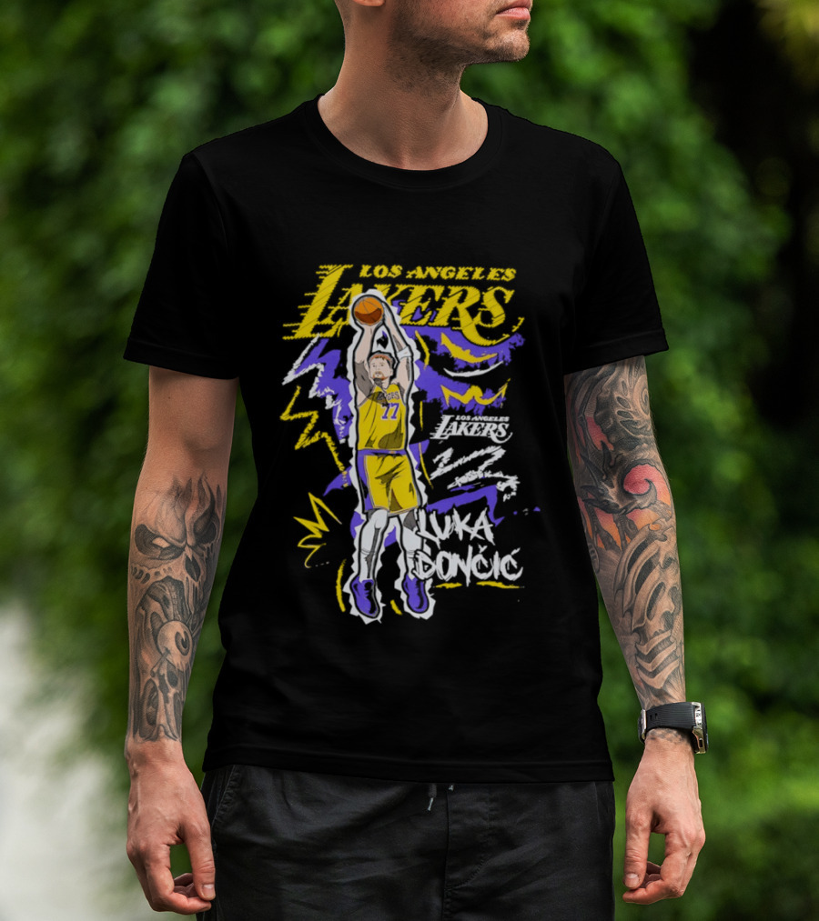 Luka Doncic Los Angeles Lakers Basketball Player T-Shirt