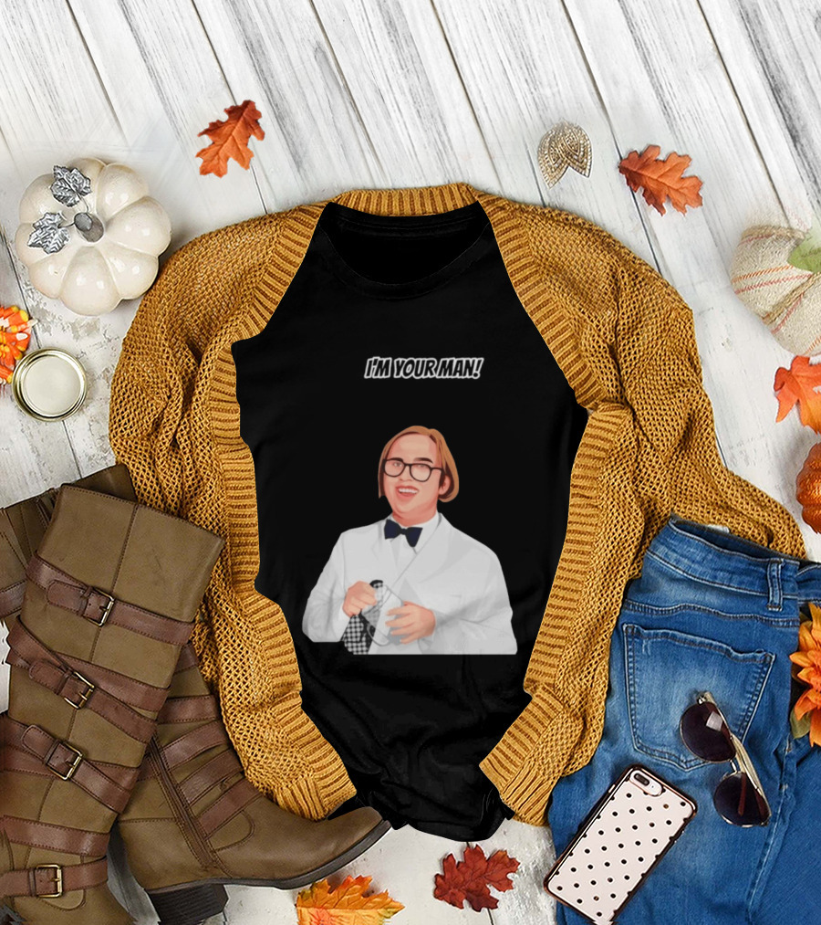 Max And Paddy I Am Your Man Bow Tie White Jacket T-Shirt