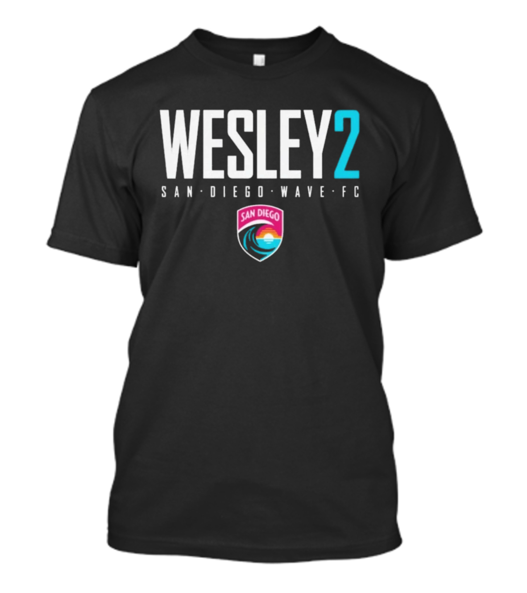 Wesley 2 San Diego Wave FC San Diego T-Shirt