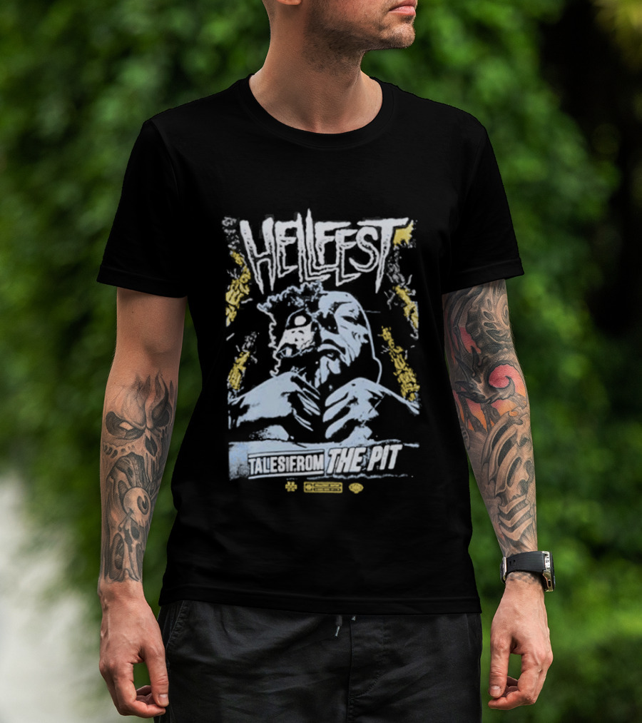 Hellfest 2026 Tales From The Pit Sanctuary Clisson France June 18 21 Dead Inside T-Shirt