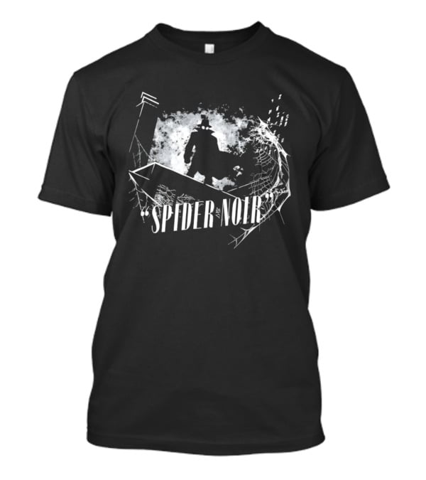 Spider Noir Animated Series Crossover Noir T-Shirt