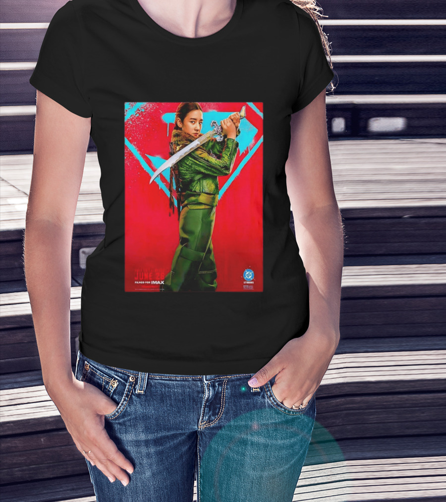 Supergirl June 26 IMAX DC Studios Theaters T-Shirt