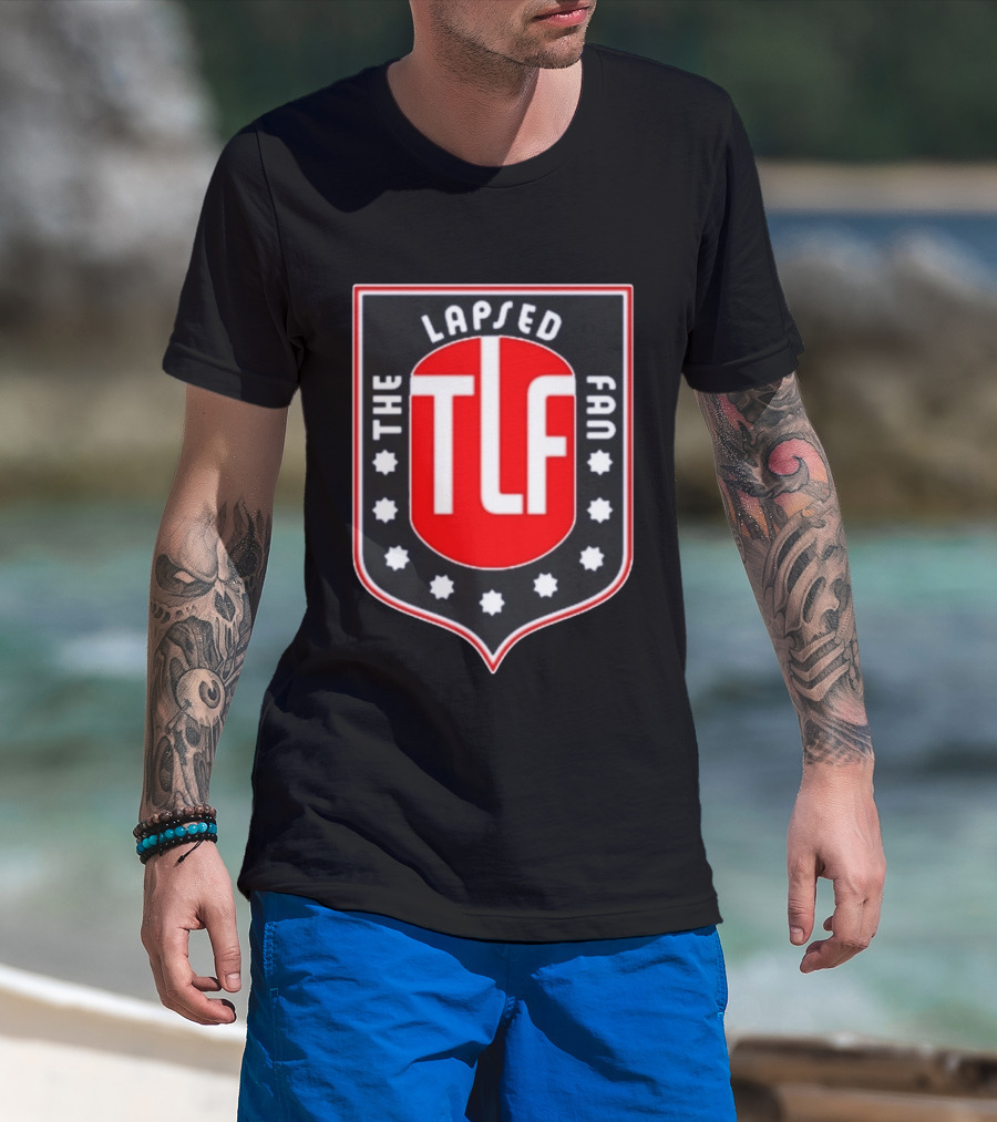 The Lapsed Fan TLF Wrestling Sports Shield T-Shirt