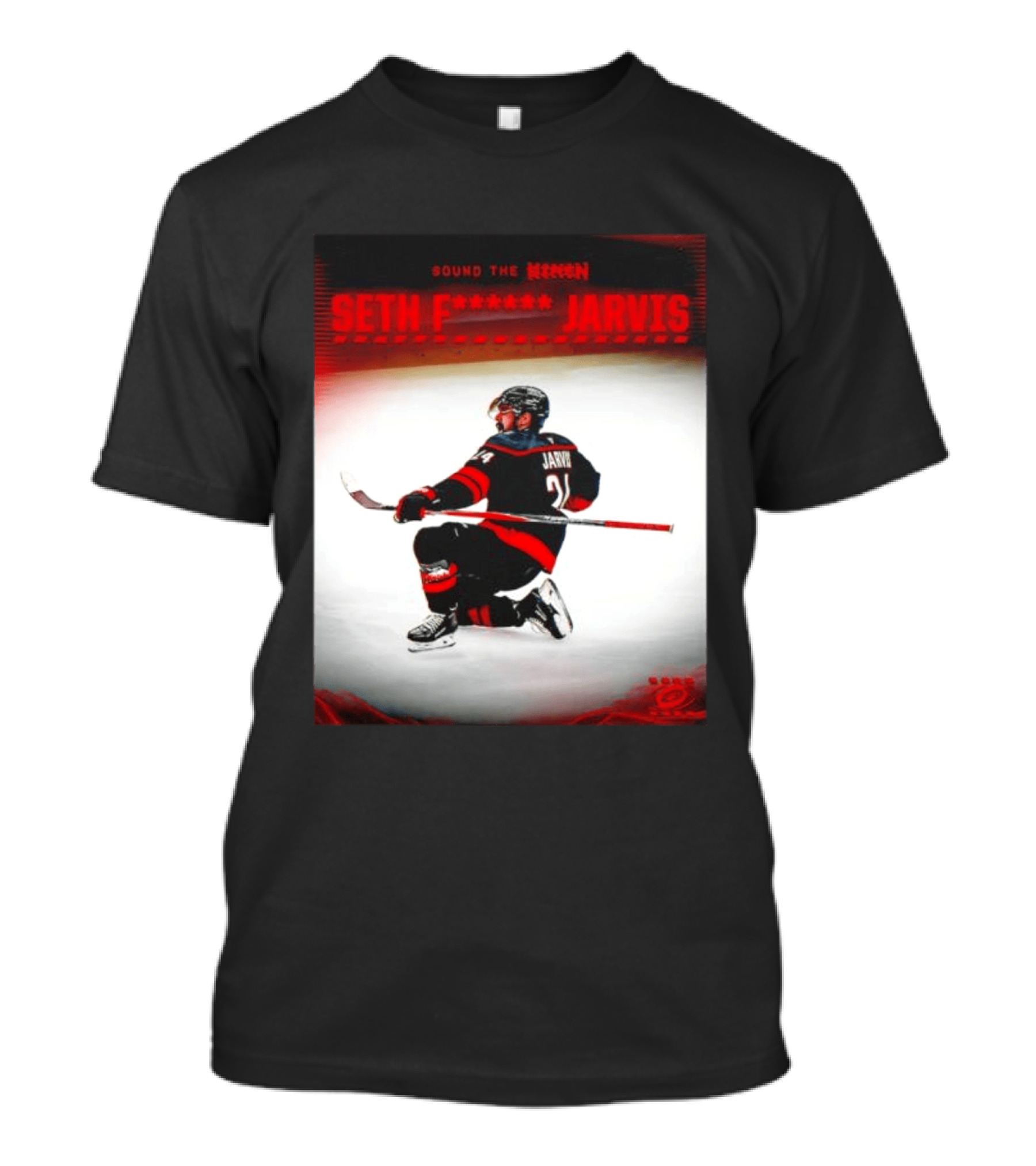Sound The Siren Seth Jarvis Carolina Hurricanes T-Shirt