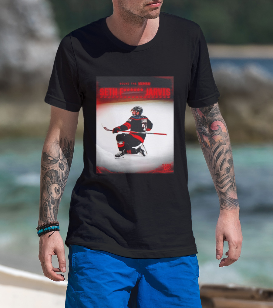 Sound The Siren Seth Jarvis Carolina Hurricanes T-Shirt