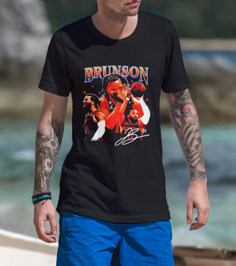 Brunson New York Knicks Basketball NBA T-Shirt