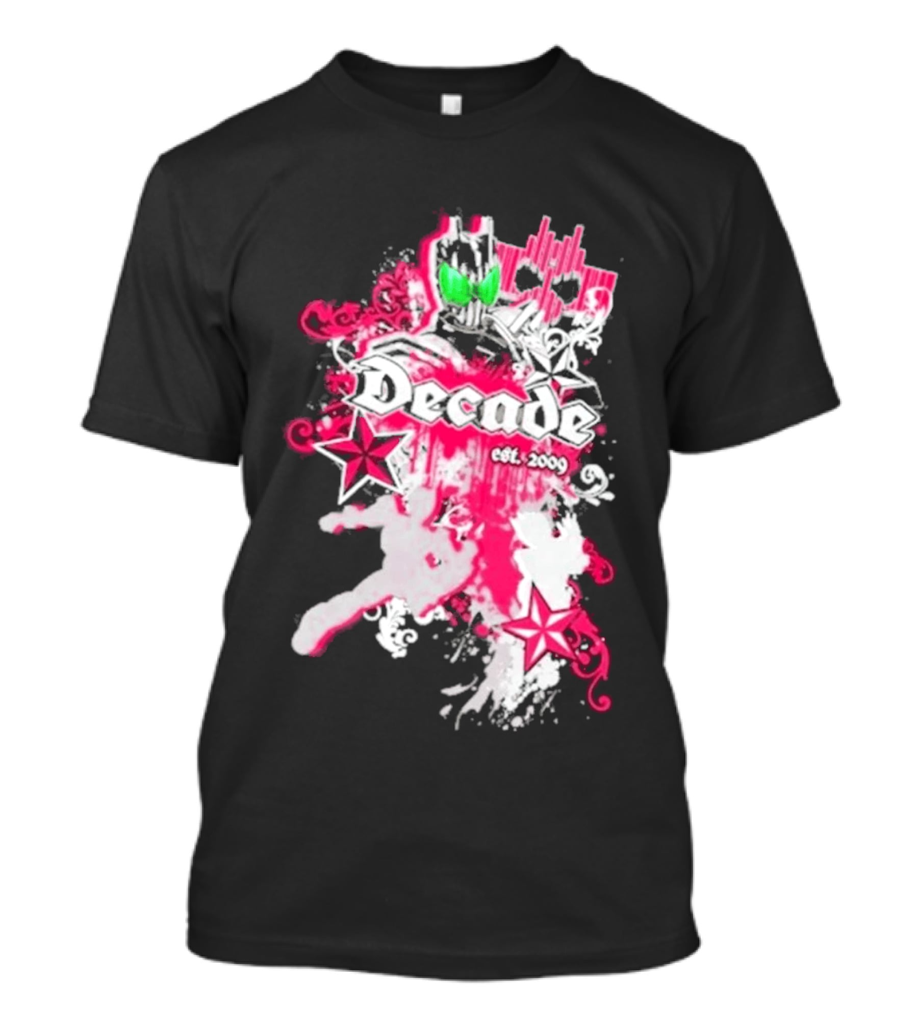 Kamen Rider Decade Est 2009 Heroic Starburst Adventure T-Shirt