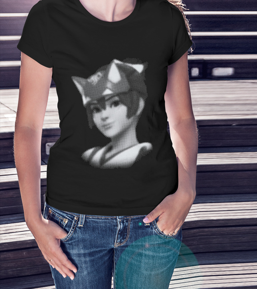 Kiriko Over 2 Halftone T-Shirt