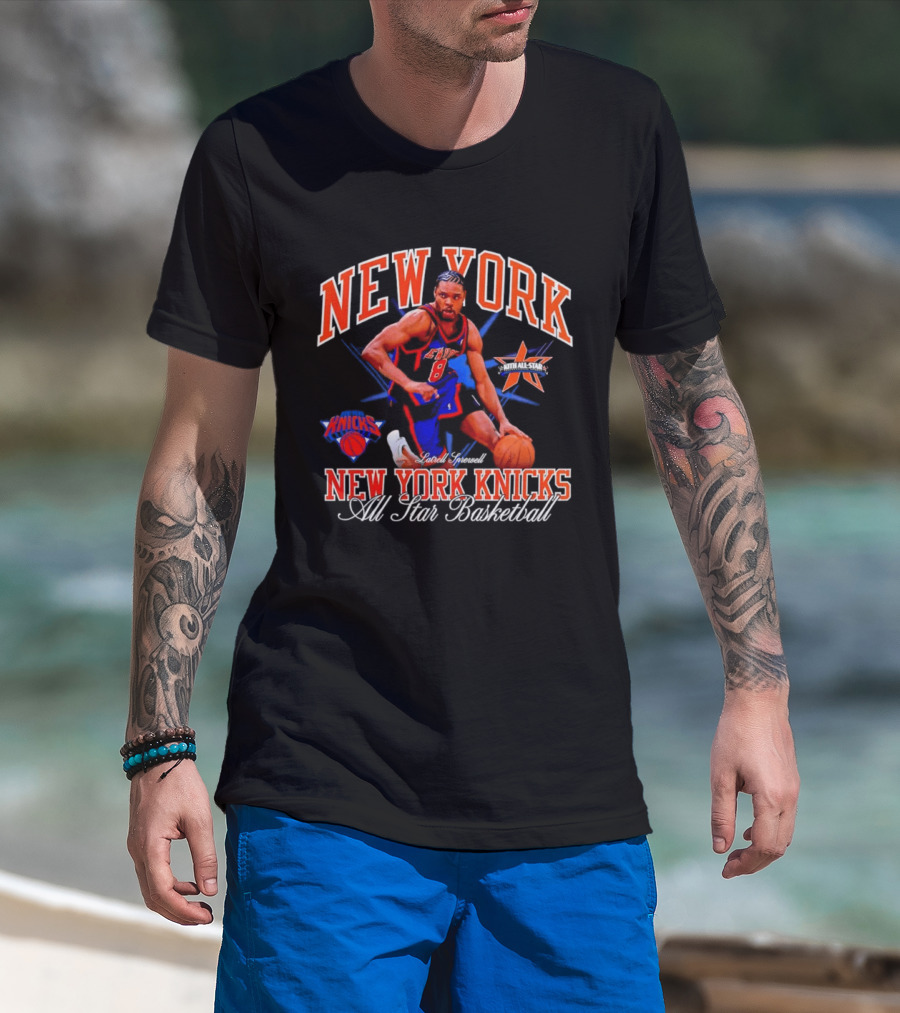 New York Knicks Latrell Sprewell All Star Basketball NBA Knicks T-Shirt