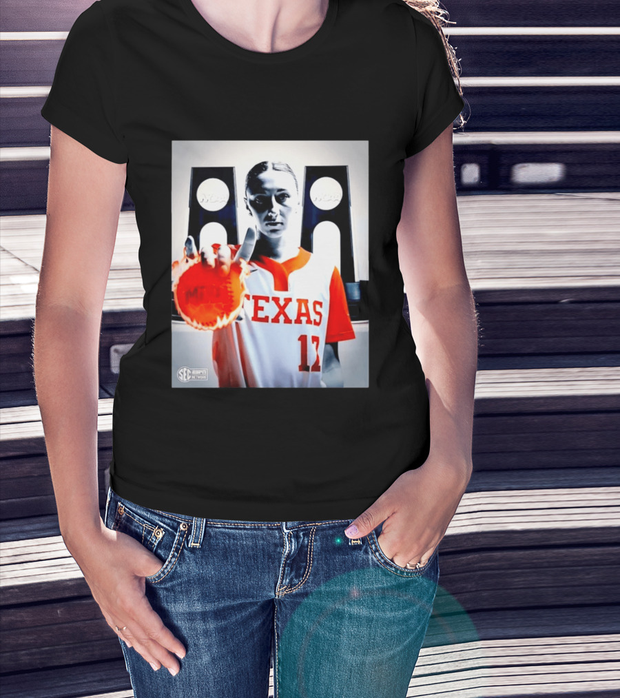 Teagan Kavan MVP Texas Longhorns WCWS NCAA SEC ESPN Network T-Shirt