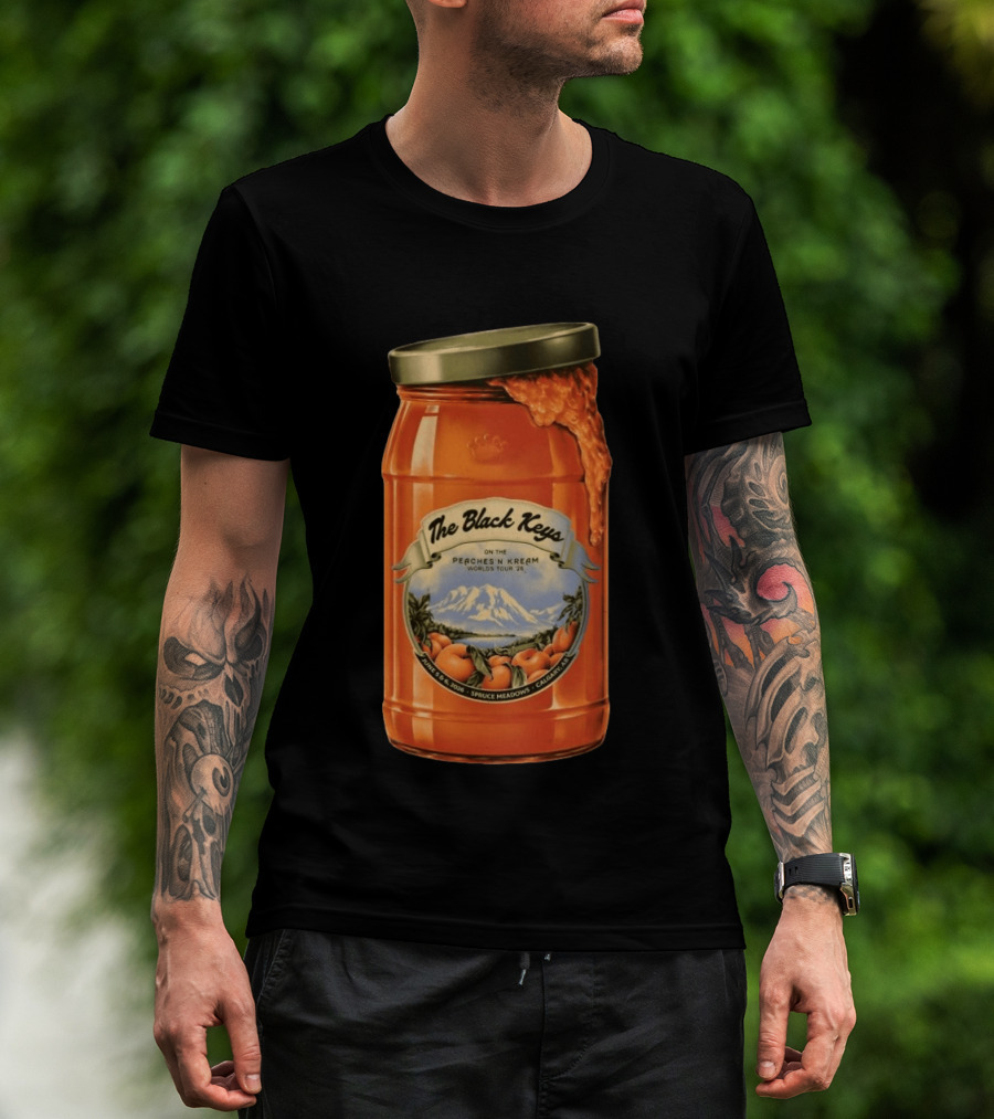 The Black Keys Peaches N Kream World Tour 2026 Spruce Meadows Calgary June 5 6 T-Shirt