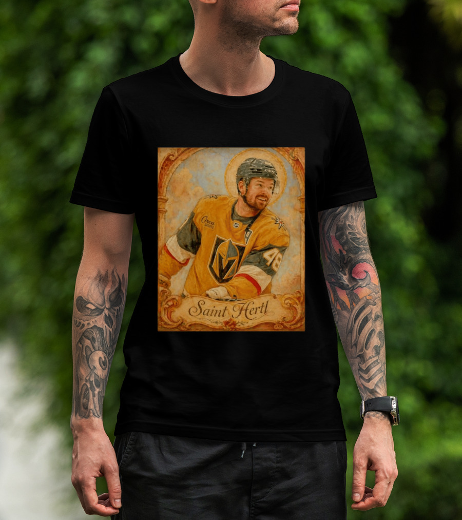Tomas Hertl Vegas Golden Knights Saint Hertl NHL Circa Sports T-Shirt