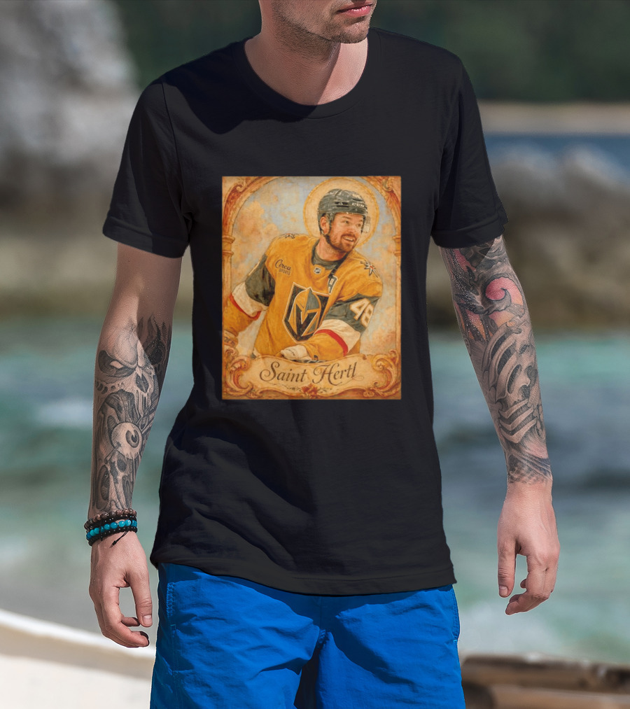 Tomas Hertl Vegas Golden Knights Saint Hertl NHL Circa Sports T-Shirt