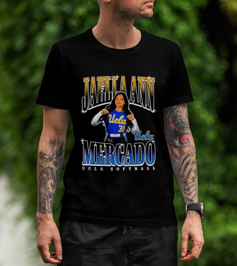 UCLA Softball Jaella Ann Mercado Number 38 T-Shirt