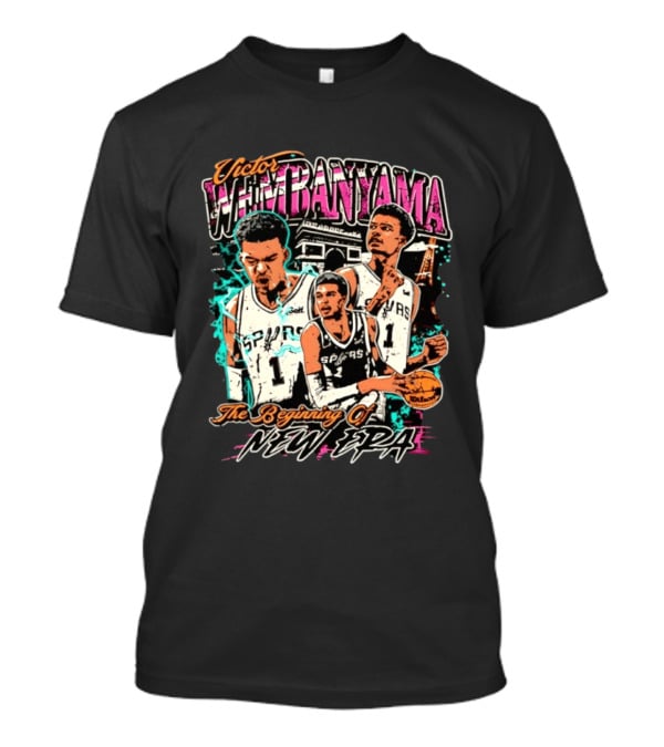 Victor Wembanyama San Antonio Spurs The Beginning Of New Era T-Shirt