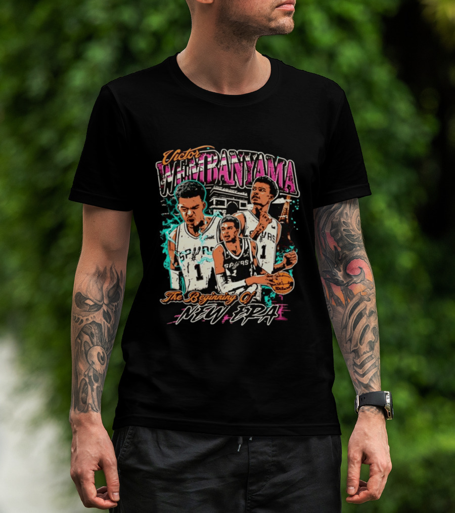 Victor Wembanyama San Antonio Spurs The Beginning Of New Era T-Shirt